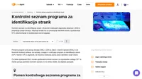 Trden program skladnosti proti pranju denarja je bistvenega pomena za vse finančne institucije. Ta kontrolni seznam programa za identifikacijo strank vam pomaga izpolniti vse pravne zahteve.