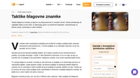 Spoznajte več o taktikah blagovne znamke – zakaj so bistvene, kako jih uporabiti in izberite med 18 najboljšimi taktiki, ki so primerne za vaše podjetje.