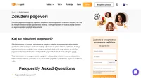 Združen pogovor je pogovor, pri katerem je agentu, s katerim se pogovarjate, vidna celotna zgodovina vaše izkušnje s storitvami podjetja.