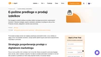 Uporabite naše predloge e-pošte o prodaji izdelkov. So kot nalašč za promocijo vsake prodaje. Preprosto shranite, prilagodite in ste pripravljeni!