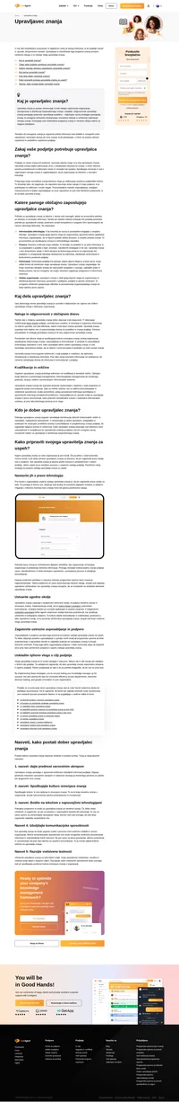 Potopite se v svet upraviteljev znanja, spoznajte njihovo vlogo pri učinkovitem upravljanju znanja in njihov vpliv v panogah.