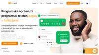 Kliči in prejemaj mednarodne klice po lokalnih tarifah z LiveAgent softphone programsko opremo. Sodelujemo z več kot 99% VoIP ponudniki.