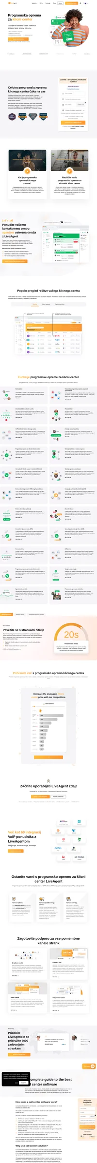 Večkanalna programska oprema klicnega centra LiveAgent omogoča agentom zagotavljanje prilagojenih storitev za vaše stranke. Preizkusite novo izkušnjo podpore strankam zdaj.