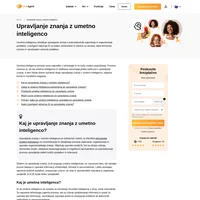 Odkrijte podrobnosti upravljanja znanja z umetno inteligenco in se naučite, kako vam lahko pomaga pri doseganju poslovnih ciljev.