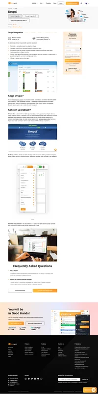 Drupal integracija za LiveAgent vam omogoča, da v svoj splet postavite gumb za klepet v živo. Hitreje spremenite svoje obiskovalce in jim odgovorite prek vstopničnega sistema.