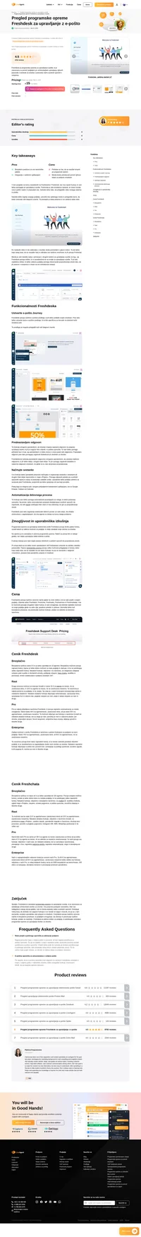 Ali razmišljate o Freshdesku kot programski opremi za upravljanje e-pošte? Oglejte si naš pregled in preverite, kako se je obnesel med našim splošnim testom.