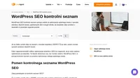 Kontrolni seznam WordPress SEO vam bo pomagal doseči najboljše pozicije v Googlu in povečati organski promet na vaši spletni strani. Najboljši vodnik od točke do točke.