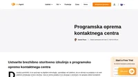 Programska oprema kontaktnega centra LiveAgent vam omogoča racionalizacijo vseh komunikacijskih kanalov vaših strank v en skupni nabiralnik.