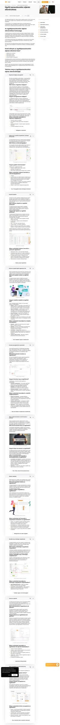 Hogyan kezelje ügyfelei problémáit? Használja vásárlói panaszkezelési eljárási ellenőrzőlistánkat, hogy mindenre ügyeljenek.
