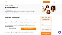 Az élő online chat az ügyfelek és az ügyfelek képviselői közötti kommunikáció valós időben, beépített online chat segítségével.