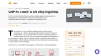 Csatlakoztassa az összes csatornáját, beleértve a közösségi médiát, az e-maileket a VoIP technológiával, és figyelje meg, hogyan javul ügyfélszolgálata azonnal.