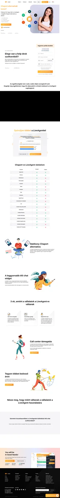 A LiveAgent egy segédpult megoldás, amely több platformot kapcsol össze egyetlen interfészbe. Tudjon meg többet a Chaport alternatíváról és szerezze meg az üzleti előnyöket.