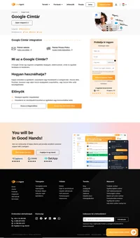 A Google Címtár kényelmesen a LiveAgent irányítópultján