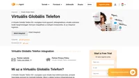 A Virtuális Globális Telefon virtuális helyi telefonszámokat nyújt 60+ országban. Tudjon meg többet a virtuális globális telefon integrációjáról a LiveAgentben.