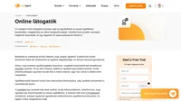 A LiveAgent Online látogatók funkciójával könnyen megnézheti, hogy kik böngésznek weboldalán. A LiveAgent mindenkit nyomon követ weboldalán, és megmutatja, hogy milyen aloldalakat látogatnak meg.