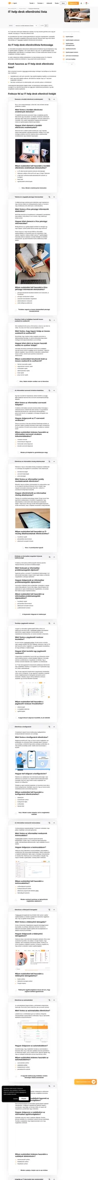 Így biztosíthatja, hogy az IT help desk auditja a lehető legalaposabb és átfogóbb legyen. Töltse ki ezt az IT help desk ellenőrzőlistát a hibátlan értékelési folyamat érdekében.