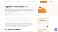 Használja az ingyenes ügyfél megszerzési email sablonokat minden esetre! Növelje az ügyfél kapcsolatba lépést, email lepattanási rátát és még sok mást!