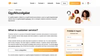 Az ügyfélszolgálat egy interakciós folyamat a vásárló és a szolgáltatás biztosító között. Az ügyfélszolgálat segít az embereknek megoldani a problémájukat és kapcsolatot épít a vásárlókkal.