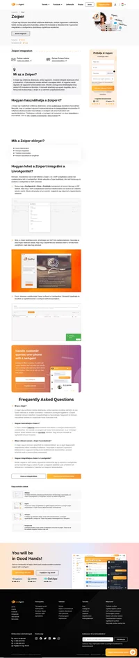 A Zoiper egy hihetetlenül egyszerűen használható softphone alkalmazás, amely pillanatok alatt képes működtetni a LiveAgent telefonközpontot.