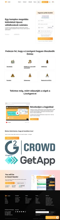 A LiveAgent egy ügyfélszolgálati szoftver mely alkalmazkodik a különböző vállalkozási modellek szükségleteihez. Fedezze fel hogyan segíthet cégének az ügyfélszolgálattal. Próbálja ki 14 napig ingyenesen. Nincs szükség bankkártya adatokra. Fedezze fel, hogyan illeszkedik a LiveAgent az Önök számára kialakított résügynökséghez, az oktatás és a non-profit szervezetek támaszkodnak a LiveAgent-re.