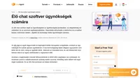 Magával ragadja ügynökségének ügyfélkörét, és azonnali segítséget nyújt a webhely látogatóinak a piacon lévő leggyorsabb élő chat szoftverrel.