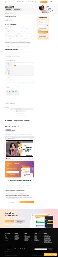 A ComMeeTT VoIP-szám használata a LiveAgent megoldásunkkal még soha nem volt ilyen egyszerű. További információért tekintse meg cikkünket.