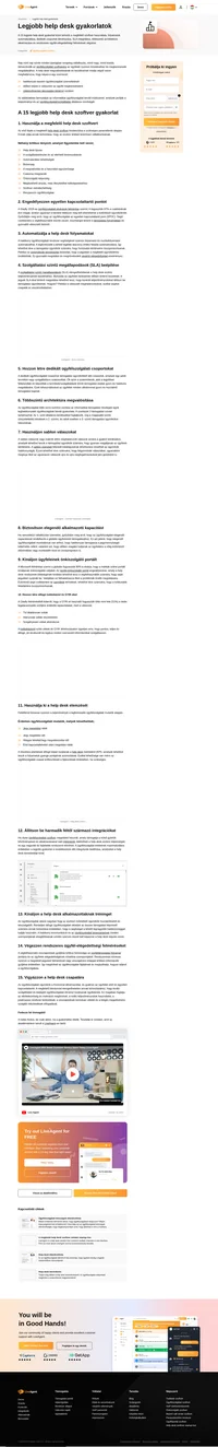 Ismerje meg és hajtsa végre az alábbi 15 legjobb ügyfélszolgálati gyakorlatot, például; A Help Desk Metrikák segítségével még több csillagos ügyfélszolgálatot nyújthat.
