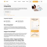 Az Integrately egy harmadik féltől származó eszköz, amellyel különféle integrációk hozhatók létre bármilyen szoftver között