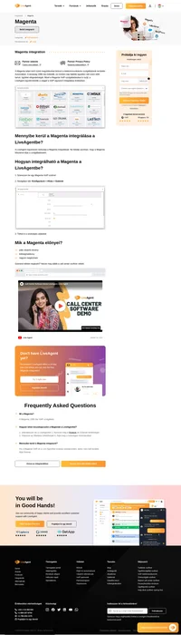 A Magenta teljes körű üzleti megoldásokat biztosít a telekommunikációs szolgáltatások területén Ausztriában. Tudjon meg többet a Magenta LiveAgentbe történő integrálásáról.