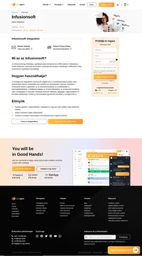 Kezelje ügyfélkapcsolatait az Infusionsoft integrációval