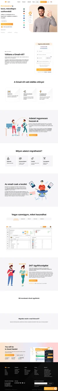 Ügyfélszolgálatát Google email fiókjáról futtatja? Lépjen a következő szintre, és migráljon át már ma a LiveAgenthez.