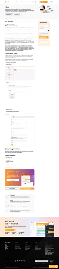 Îmbunătățiți fluxul de lucru operațional prin integrarea perfectă a numărului VoIP de la Xinix cu sistemul LiveAgent. Explorați articolul nostru pătrunzător pentru orientări practice privind optimizarea procesului.
