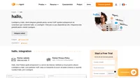 Hallo, ajută antreprenorii cu servicii de internet, telefonie și cloud pentru afaceri. Aflați mai multe despre hallo, integrare în LiveAgent.