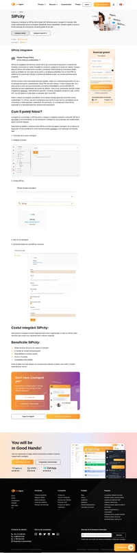 Descoperiți modul în care integrarea numărului VoIP SIPcity cu sistemul LiveAgent vă poate eficientiza operațiunile. Consultați articolul nostru informativ de pe blog pentru îndrumări ușor de urmat cu privire la simplificarea acestui proces.