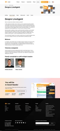 LiveAgent este software-ul original de asistență cu chat live și ticketing, utilizat de peste 150M utilizatori din întreaga lume. Află mai mult!