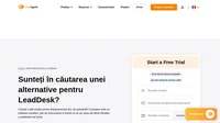 Treceți de la LeadDesk la LiveAgent și descoperiți avantajele, cum ar fi suportul excelent pe mai multe canale, cel mai rapid chat live și multe altele.