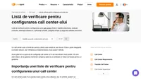 Nu este ușor să pui în funcțiune un call center. Totuși, este posibil. Iată lista noastră de verificare pentru înființarea unui call center, care vă va ghida în fiecare etapă a acestui proces.