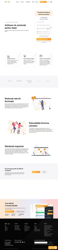 LiveAgent vă ajută să vă îmbunătățiți afacerea SaaS și să reduceți rata de fluctuație a clienților. LiveAgent împachetează toate canalele într-o singură soluție la un preț excelent.