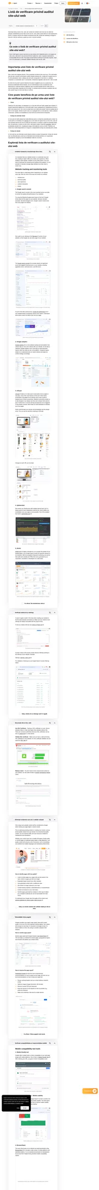 Este site-ul dvs. sănătos și interesant pentru vizitatori? Puneți în aplicare pașii din lista de verificare a auditului site-ului nostru web și Google vă va aprecia site-ul web.