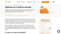 Folosiți șabloanele noastre gratuite de e-mail de achiziție a clienților pentru toate ocaziile! Îmbunătățiți implicarea clienților, rata de respingere a e-mailurilor și multe altele!