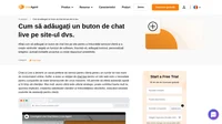 A avea un widget de chat live pe site-ul companiei este aproape o necesitate pentru companiile de toate dimensiunile. Aflați cum să îl integrați.