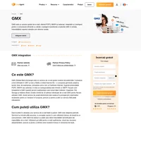 GMX este un furnizor de servicii de e-mail gratuit, sigur și fiabil, potrivit pentru persoane fizice și întreprinderi de dimensiuni mici și mijlocii.