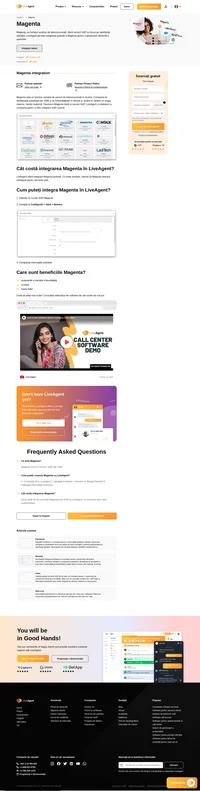 Magenta este un furnizor complet de servicii de telecomunicații în Austria. Aflați mai multe despre integrarea Magenta în LiveAgent.