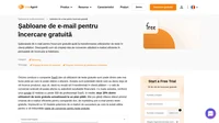 Șabloane de e-mail pentru încercare gratuită pentru toate ocaziile. Salvați-le în interiorul panoului de bord LiveAgent și trimiteți e-mailuri pentru încercare gratuită cu încredere.