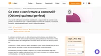 Folosiți șabloanele noastre de e-mail de confirmare pentru a vă asigura utilizatorii că au îndeplinit toți pașii necesari într-un proces (plată, înscriere etc.).