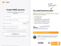 Doriți să vă creați un cont gratuit LiveAgent? Vă rugăm să vă înregistrați. Este foarte simplu și setarea durează doar câteva minute.