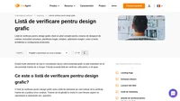 Fie că sunteți un designer grafic sau un neprofesionist, lista noastră de verificare pentru design grafic se va asigura că design-urile dvs. sunt impecabile.