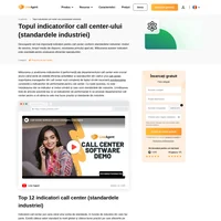 Indicatorii unui call center sunt o parte importantă a unei afaceri. Descoperiți Top 12 Indicatori de performață pentru call center pentru stabilirea unor obiective mai bune pentru proiectele dvs.