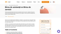 Știți diferența dintre biroul de asistență și biroul de servicii? Aflați definiția fiecăruia și aflați de ce nu sunt la fel.
