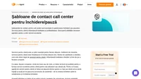 Aflați cum să anunțați clienții că închideți / întrerupeți soluționarea tichetelor cu șabloanele noastre de contact call center.